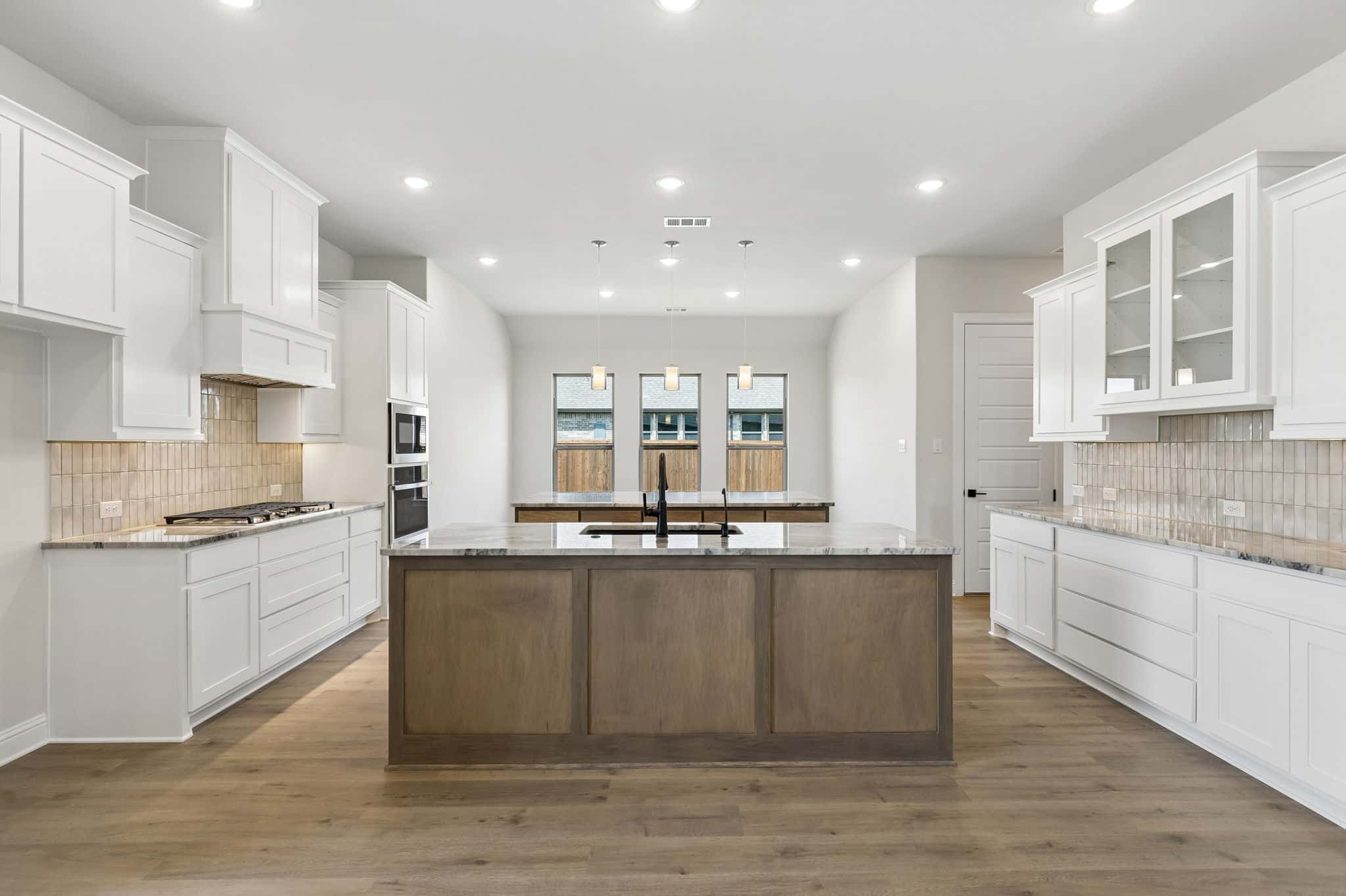 Kitchen of the Laurel plan