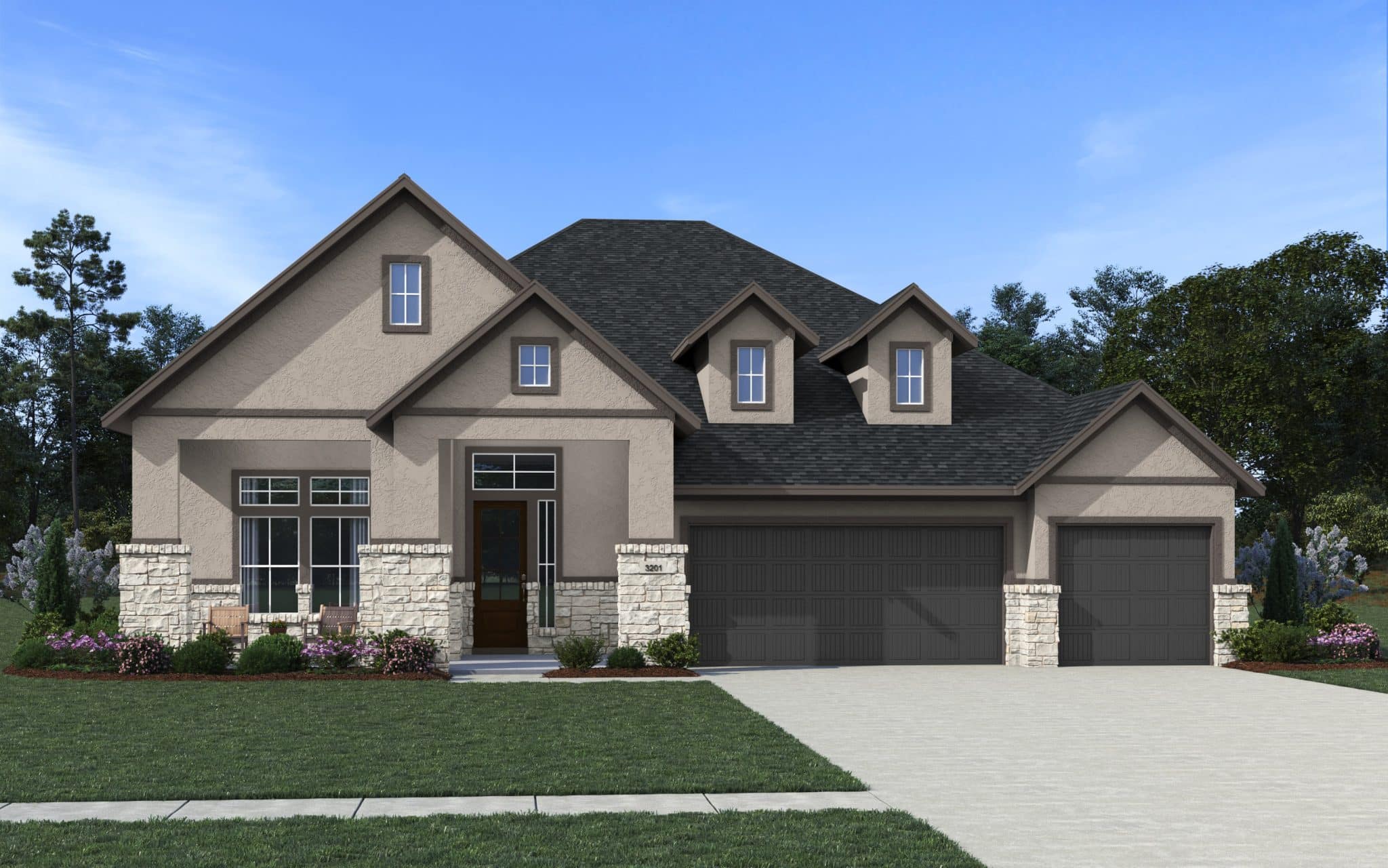 Kingston-320155-B2-Stucco-With-Stone-3-Car-Gen3-elev_DAY-scaled.jpg