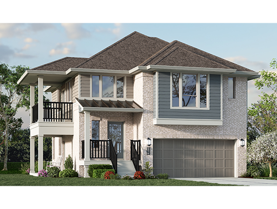 The Oakdale Floorplan Elevation C