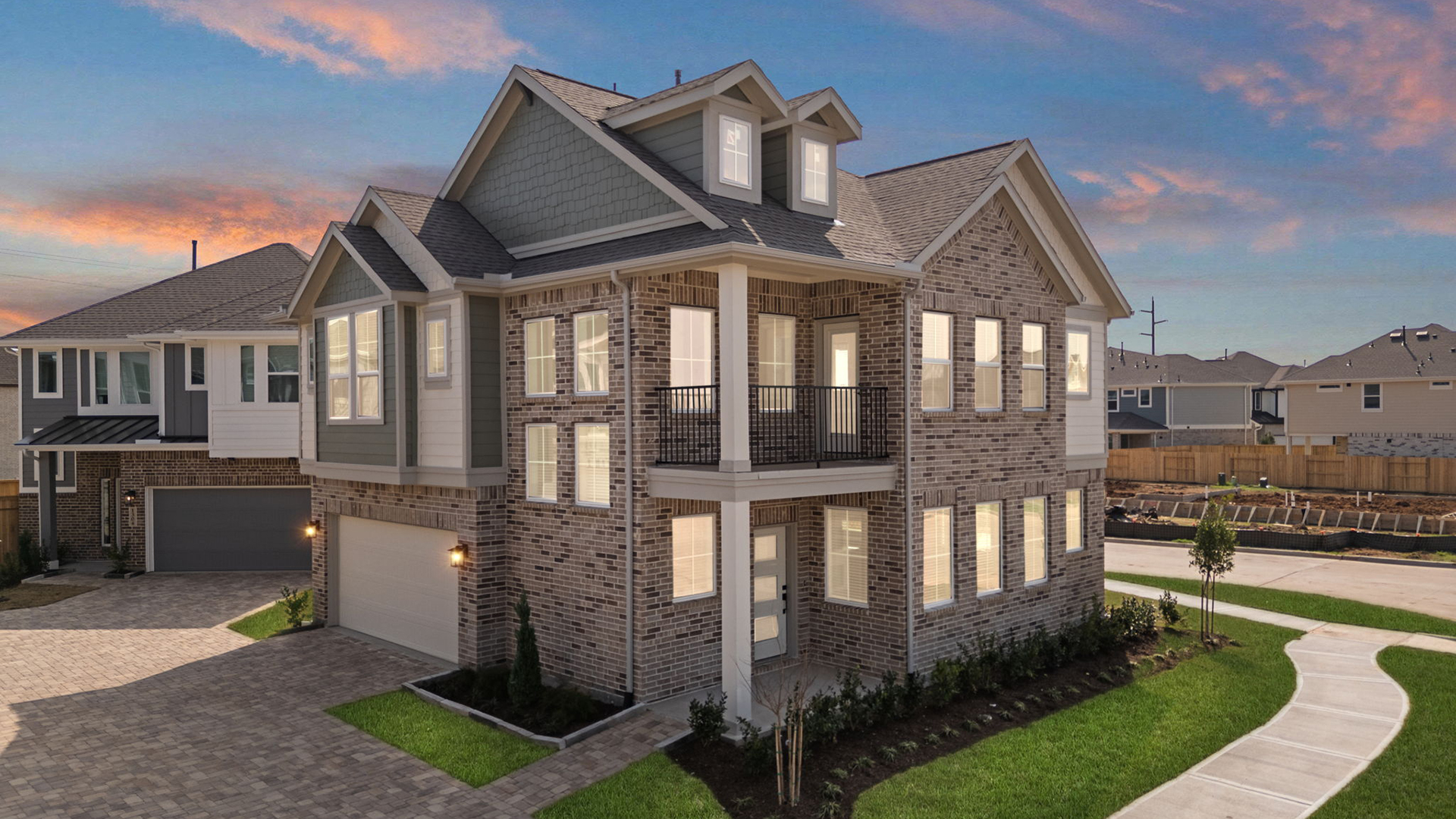 Exterior of the Riverdale floor plan