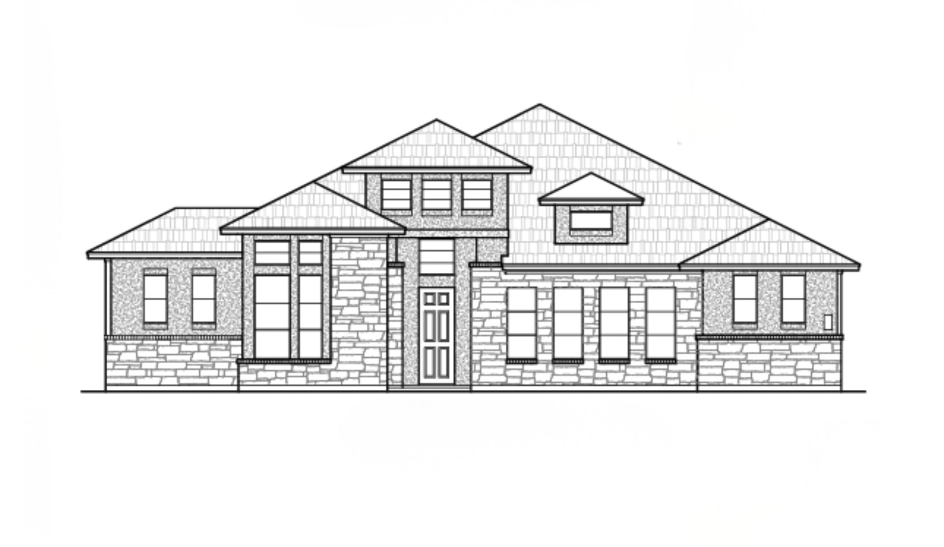 Elevation B of the Silas Floorplan