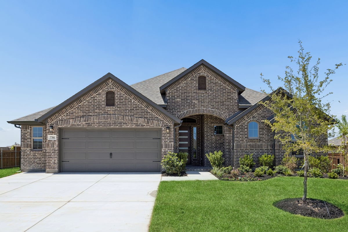 Exterior of the Raleigh floor plan