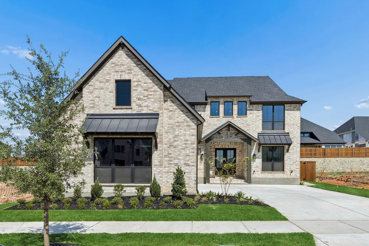 Exterior of the Lakewood floor plan