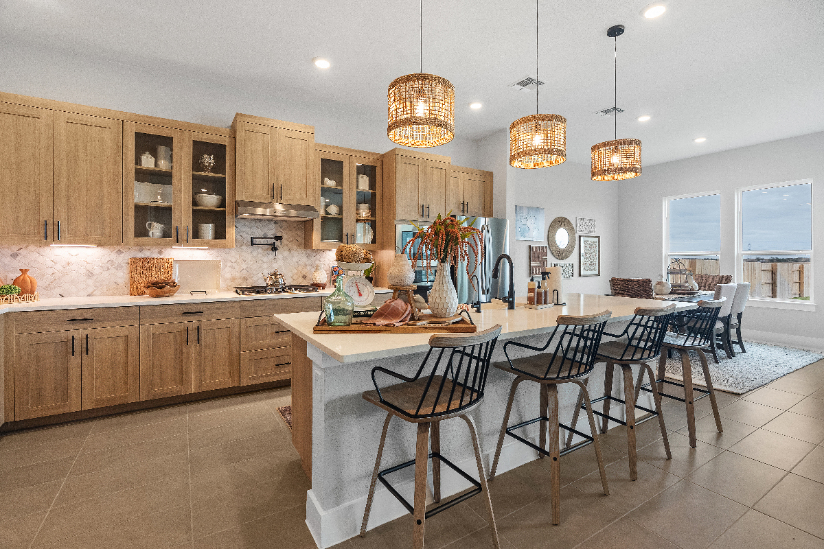 Kitchen of the Hailey floor plan