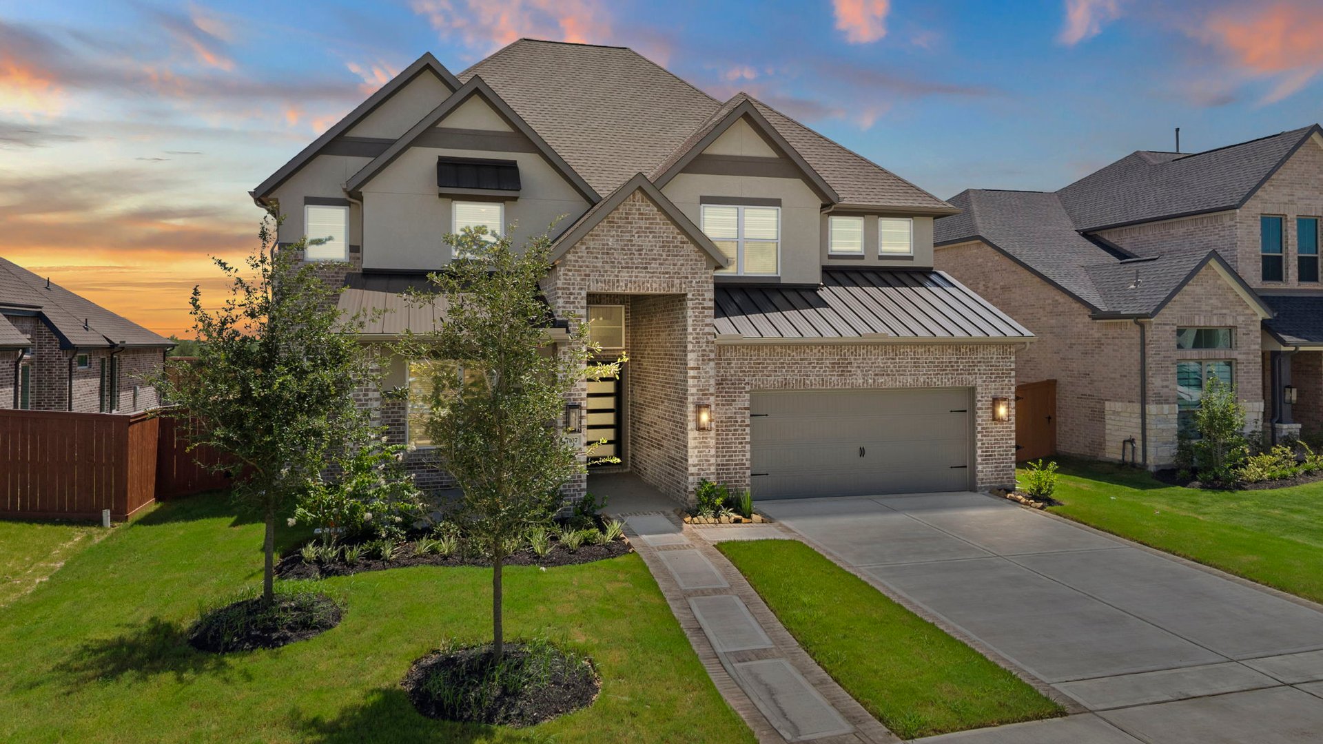 Exterior of the Waterford floor plan