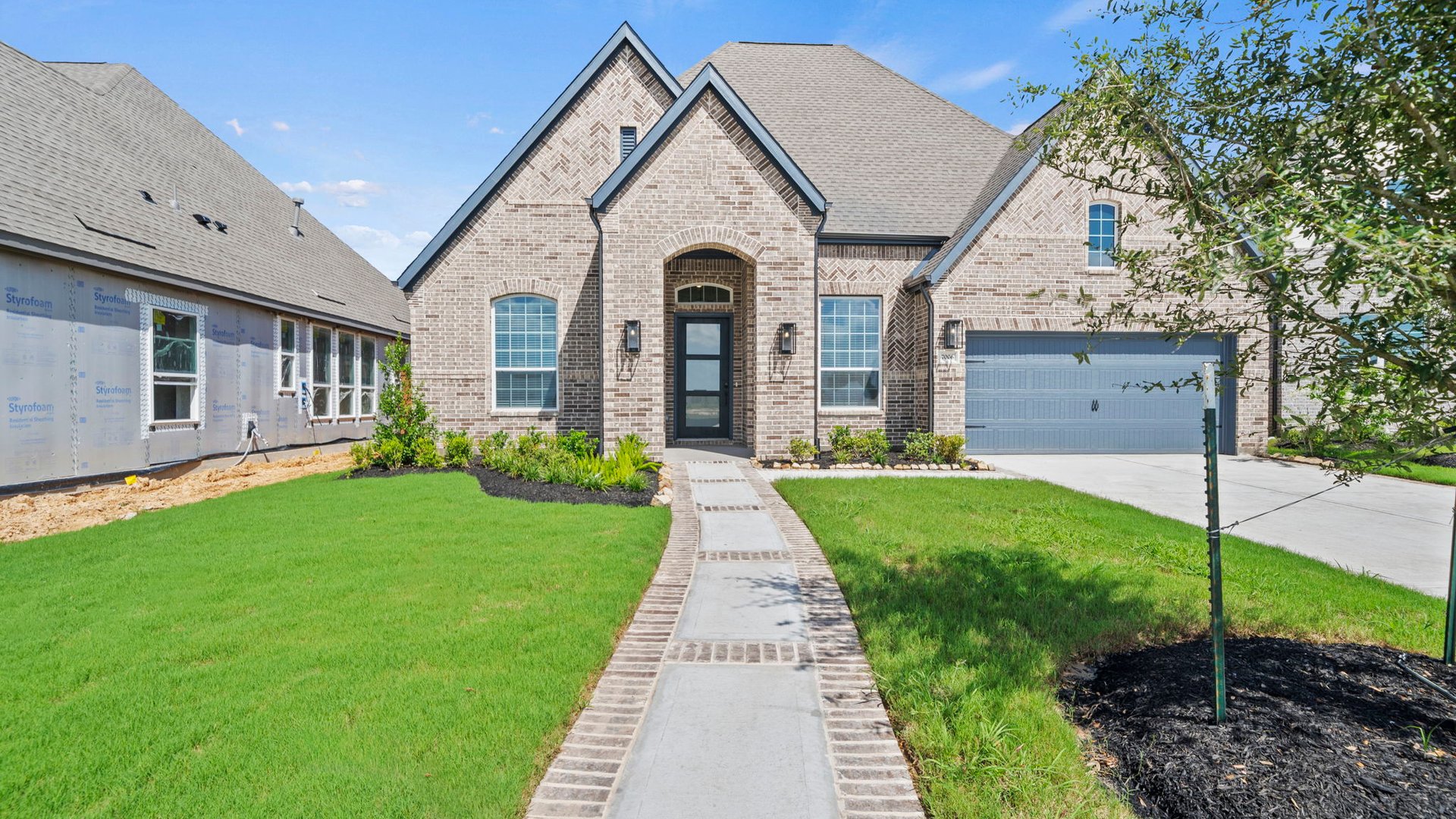 Exterior of the Brentwood floor plan