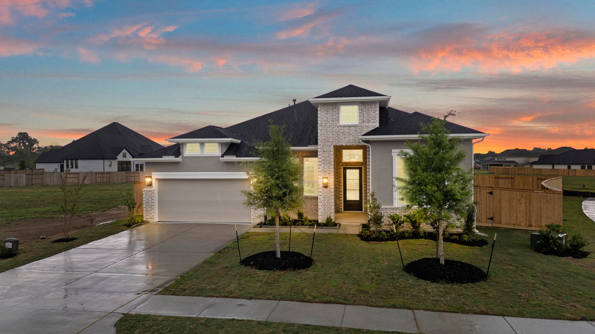 Exterior of the Malibu floor plan