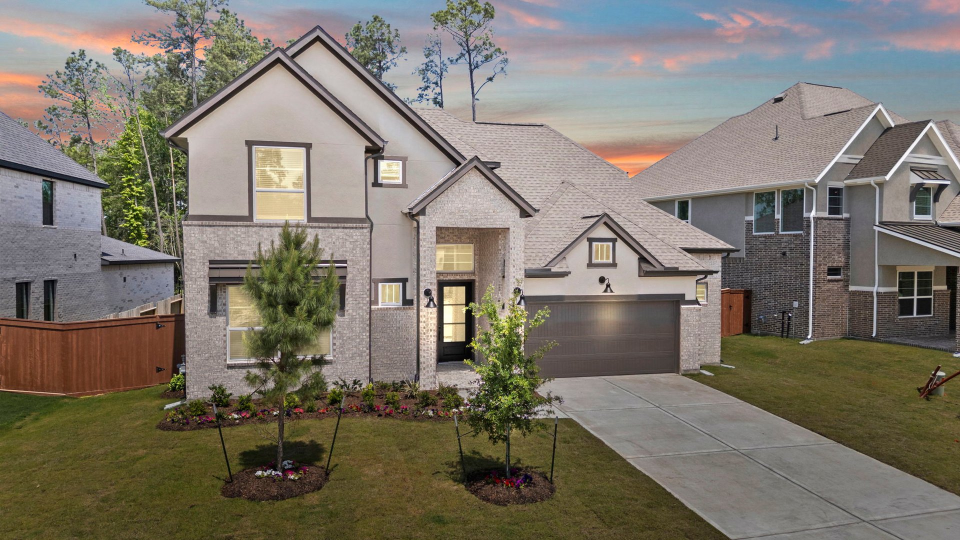 Exterior of the Rivercrest floor plan