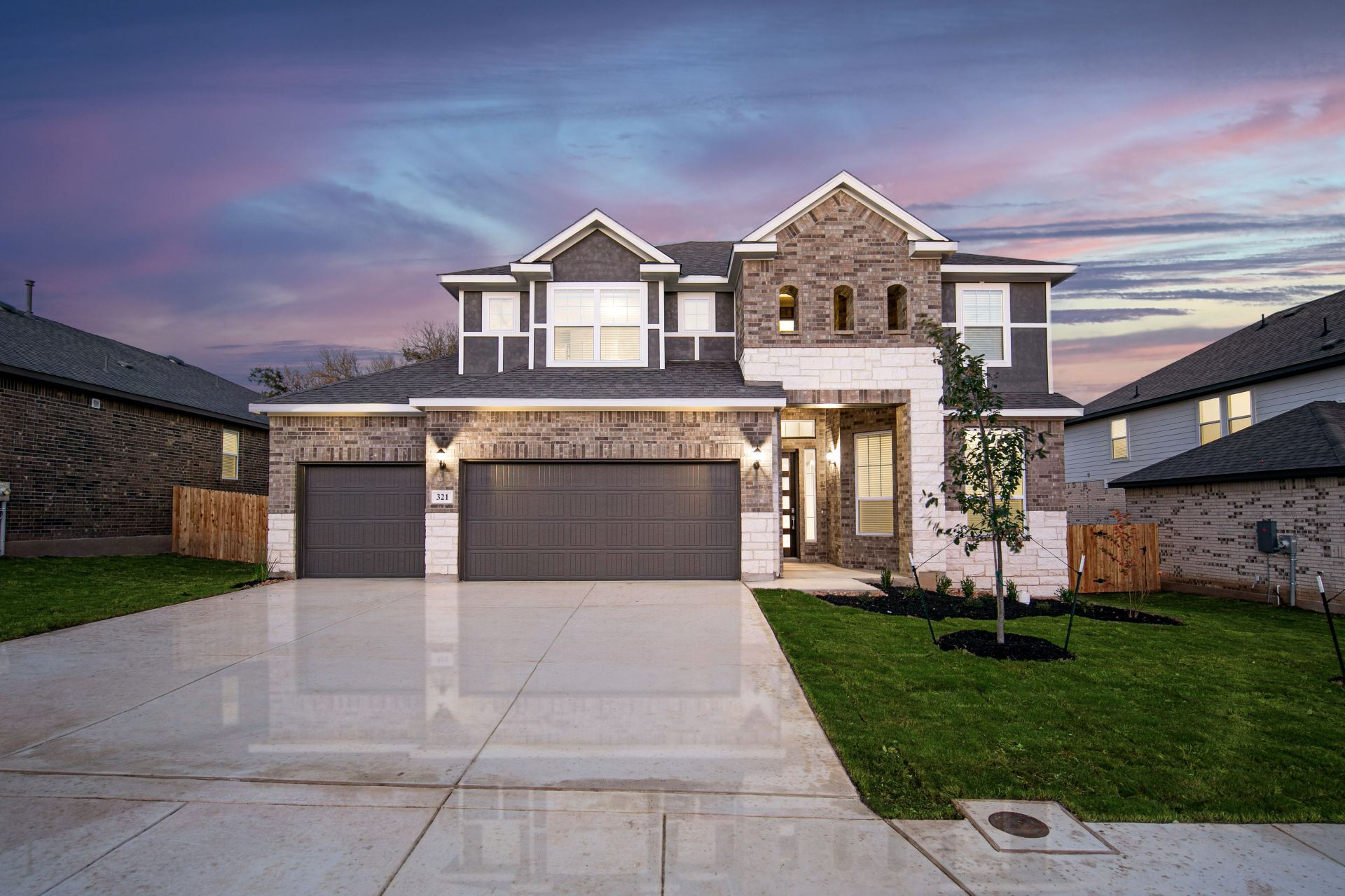 Exterior of the Maddie floor plan