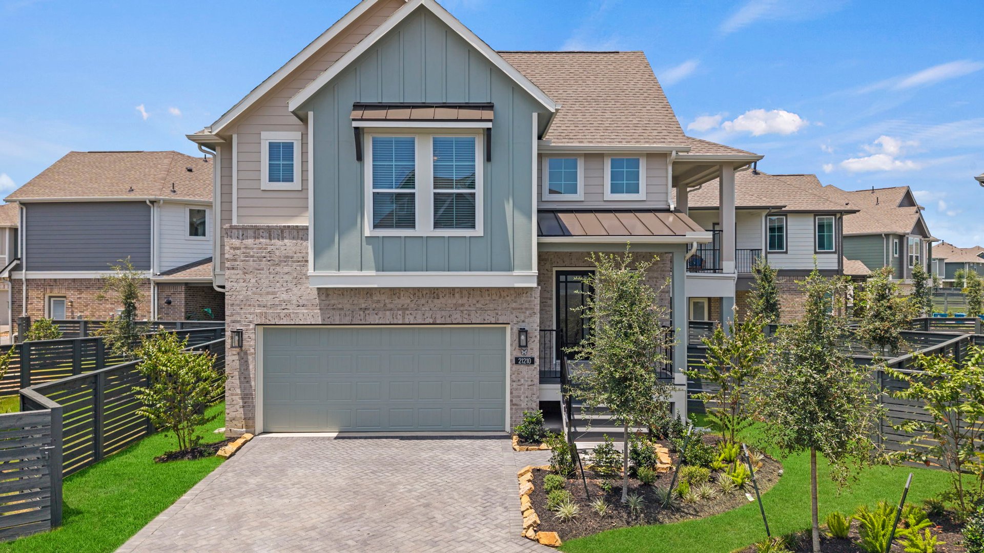 Exterior of the Oakdale floor plan